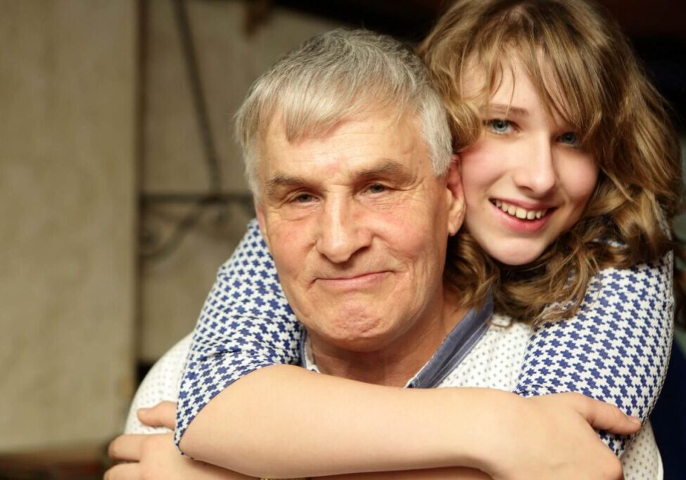Cara and Granddaddy